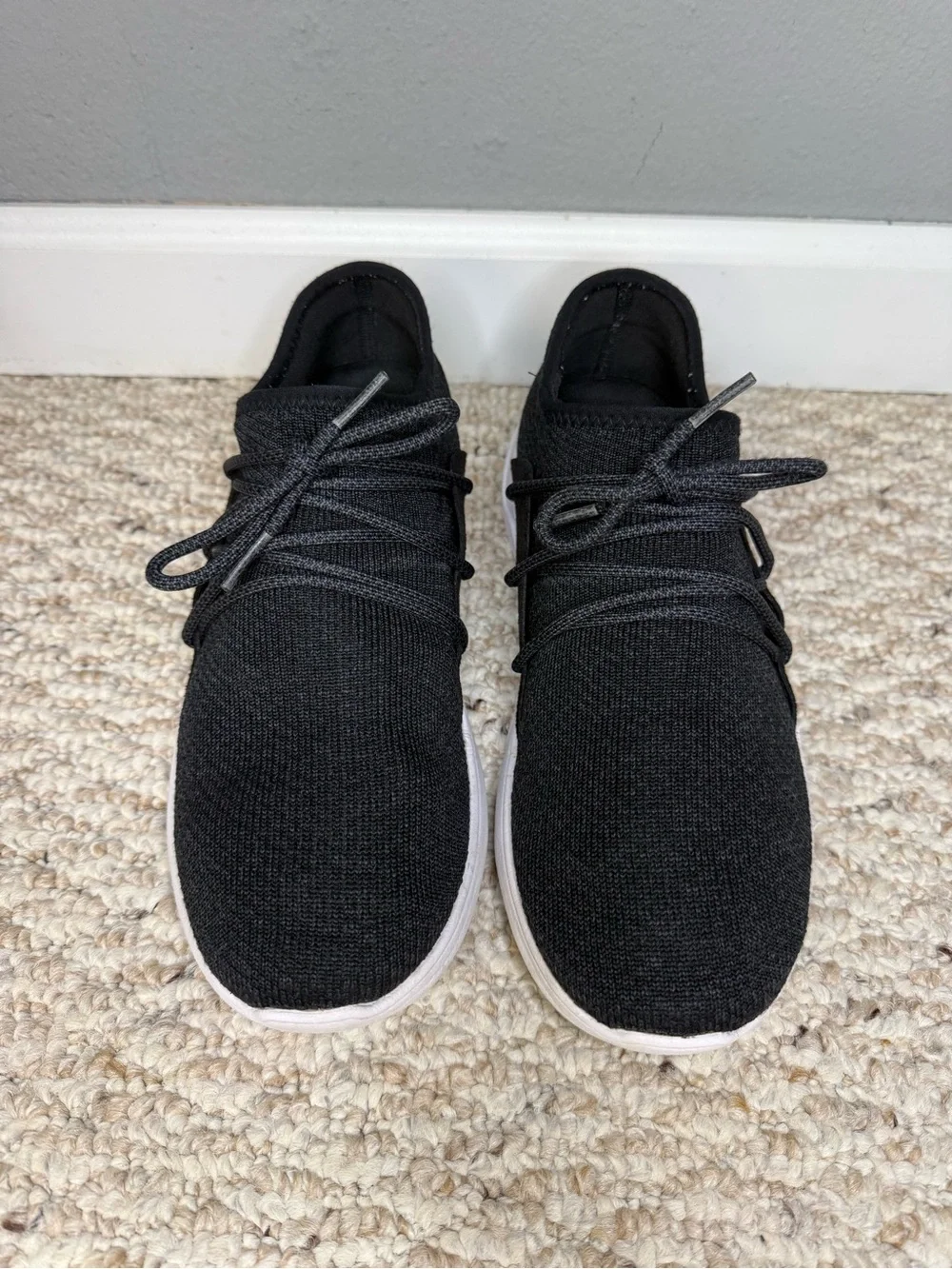 Vessi Cityscape Lace Up Sneakers in Black Women’s Size 8 Waterproof Sneakers